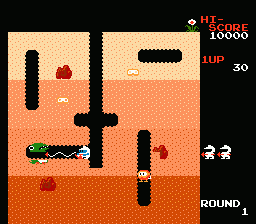 Dig Dug screenshot 5 for Atari 2600